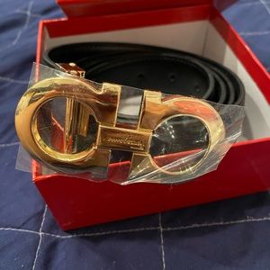 Ferragamo black belt